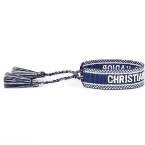 Navy Blue Woven Bracelet